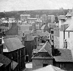 Looking-towards-Courthouse-Street-and-the-Bourne.-1902.